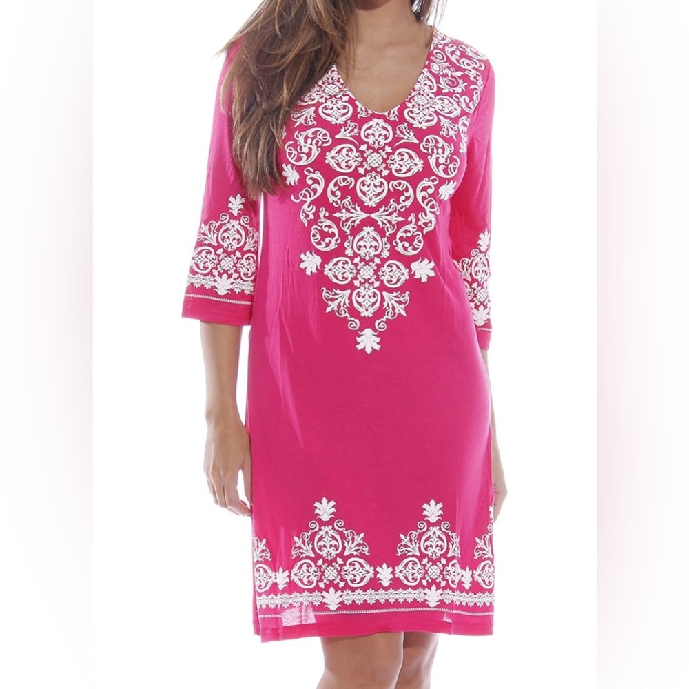 Just Love Fuchsia Pink Cover Up